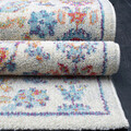 Covor, Vintage 7660 , 100x300 cm, Polipropilena, Alb/Albastru