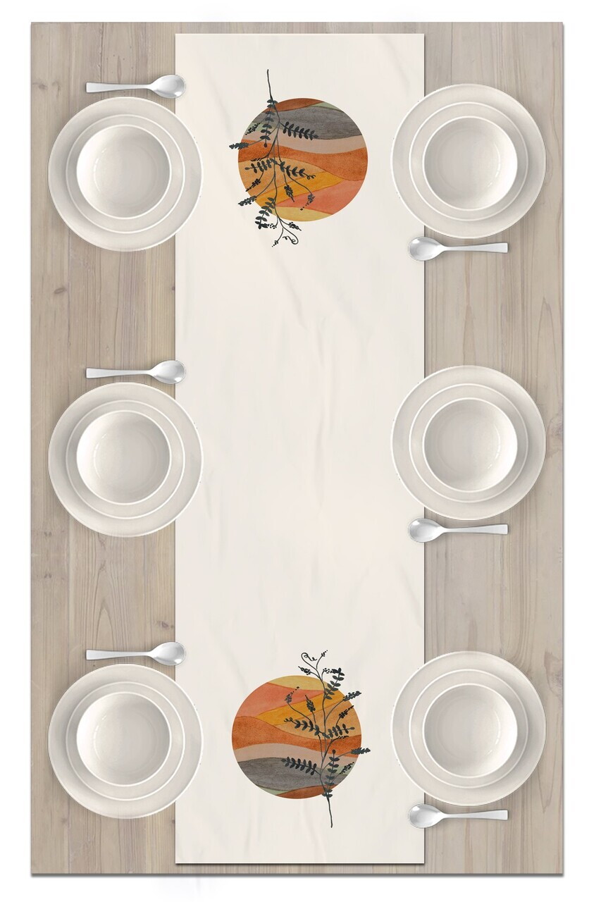 Traversa de masa, Artrunmin-21, 40x135 cm, Poliester, Multicolor — imaginea 2