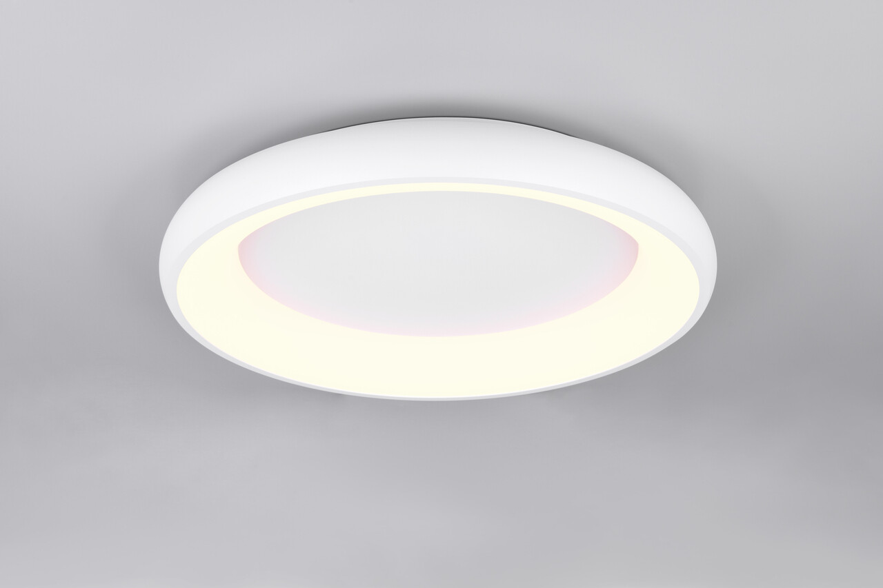 Plafoniera Cardona, TRIO, 62x10 cm, 38W, 1x SMD LED, metal, alb mat - 1 | YEO