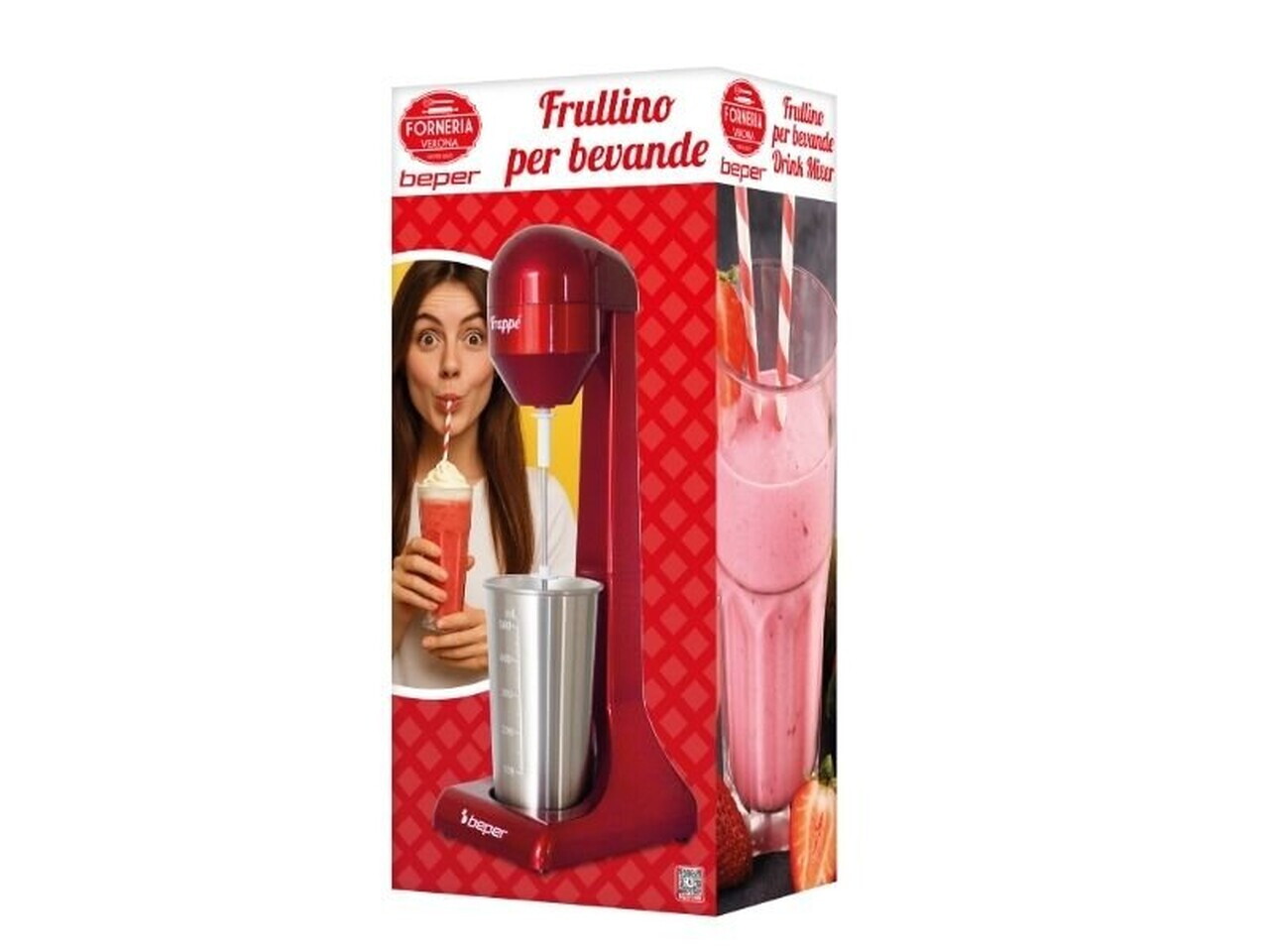 Aparat pentru preparare milk shake/cocktail, Beper, BP.690, 500 ml, 100 W - view 7