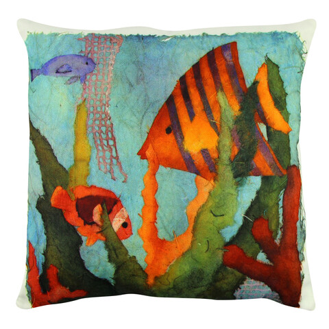 Perna, a12609, 43x43 cm, 50% bumbac / 50% poliester, multicolor