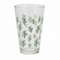 Set 3 pahare Cactus Green, 12.5 cm, sticla, verde