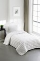 Cuvertura Single 155x200 cm, Artus - Grey, Eponj Home, 65% bumbac/35% poliester