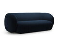 Canapea modulara 3 locuri, Kate, Micadoni, 213x99x76 cm, catifea, albastru regal