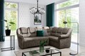 Coltar extensibil dreapta 3 locuri ELTAP, LII-067, Lord II, 243x195x112 cm, lemn/poliester, bej inchis