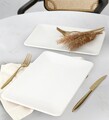Set 2 platouri ST032202F022, Keramika, 31x21 cm, gresie