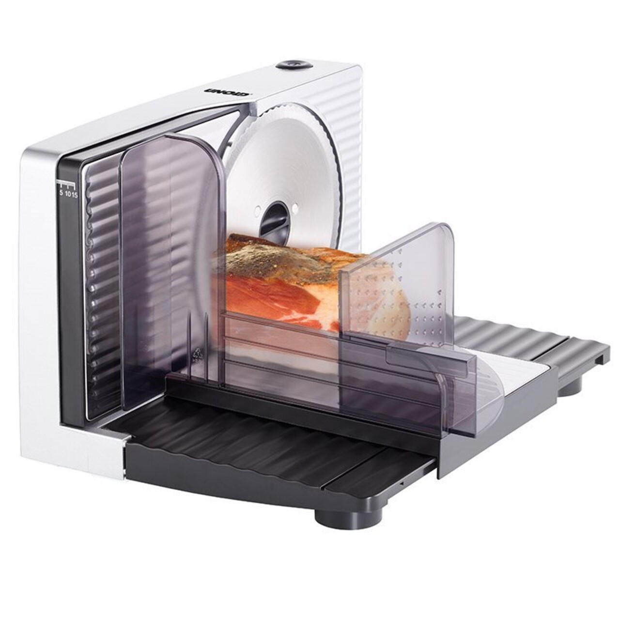 Feliator electric mezeluri, 100W, Curve Silver - Unold - view 2