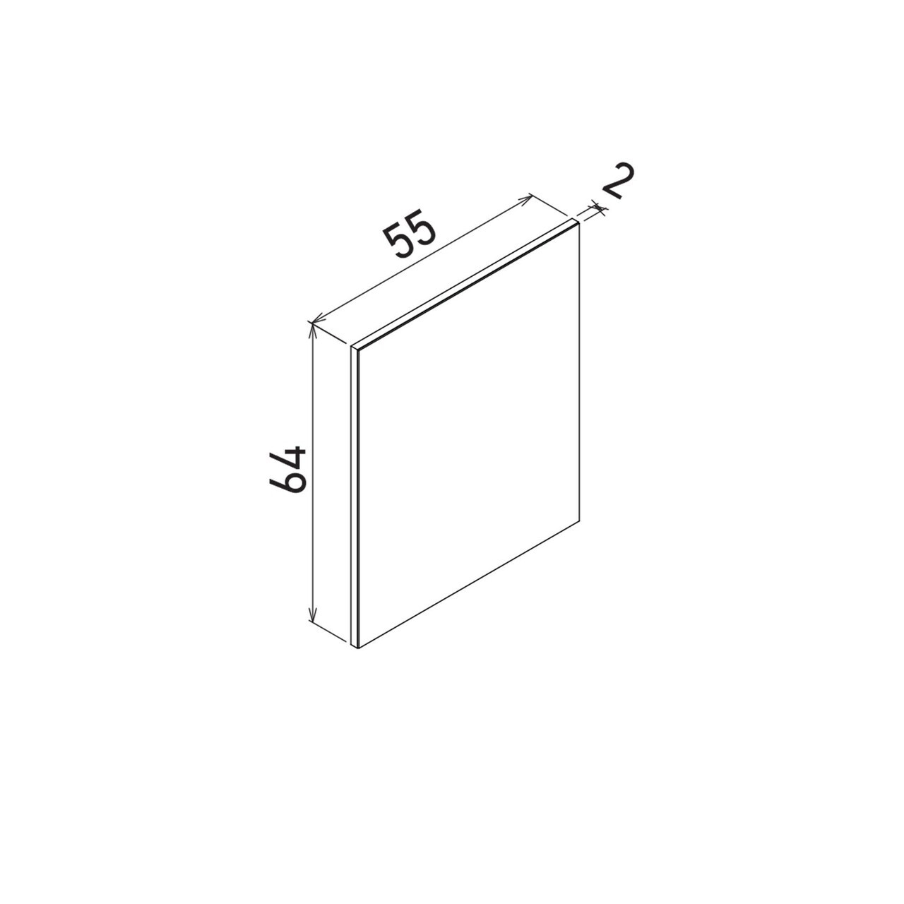 Oglinda decorativa, Hanah Home, Desna 50, Transparent — imaginea 3