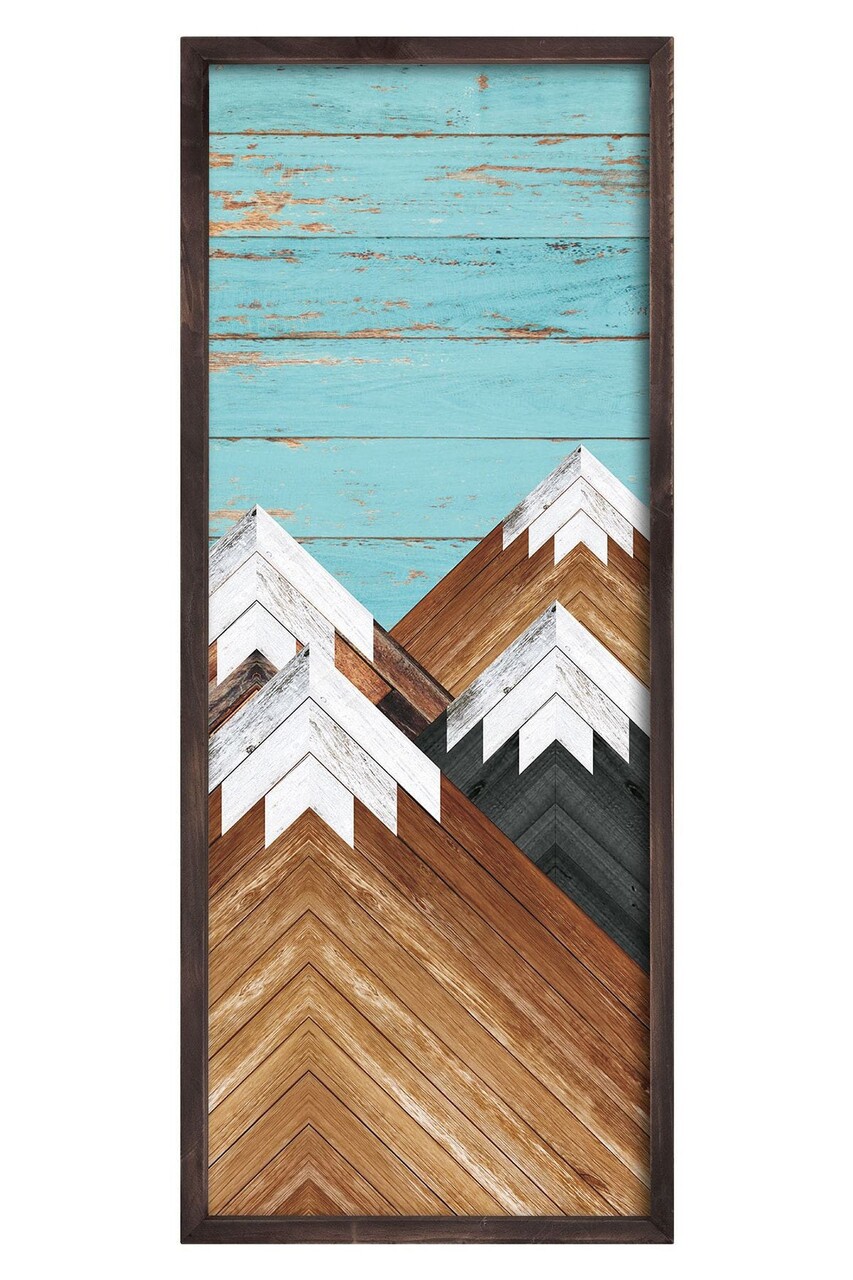 Tablou decorativ, Artsmdfyty46-7033, Vopsea: 100% MDF (grosime: 2,7 mm), Multicolor - view 2
