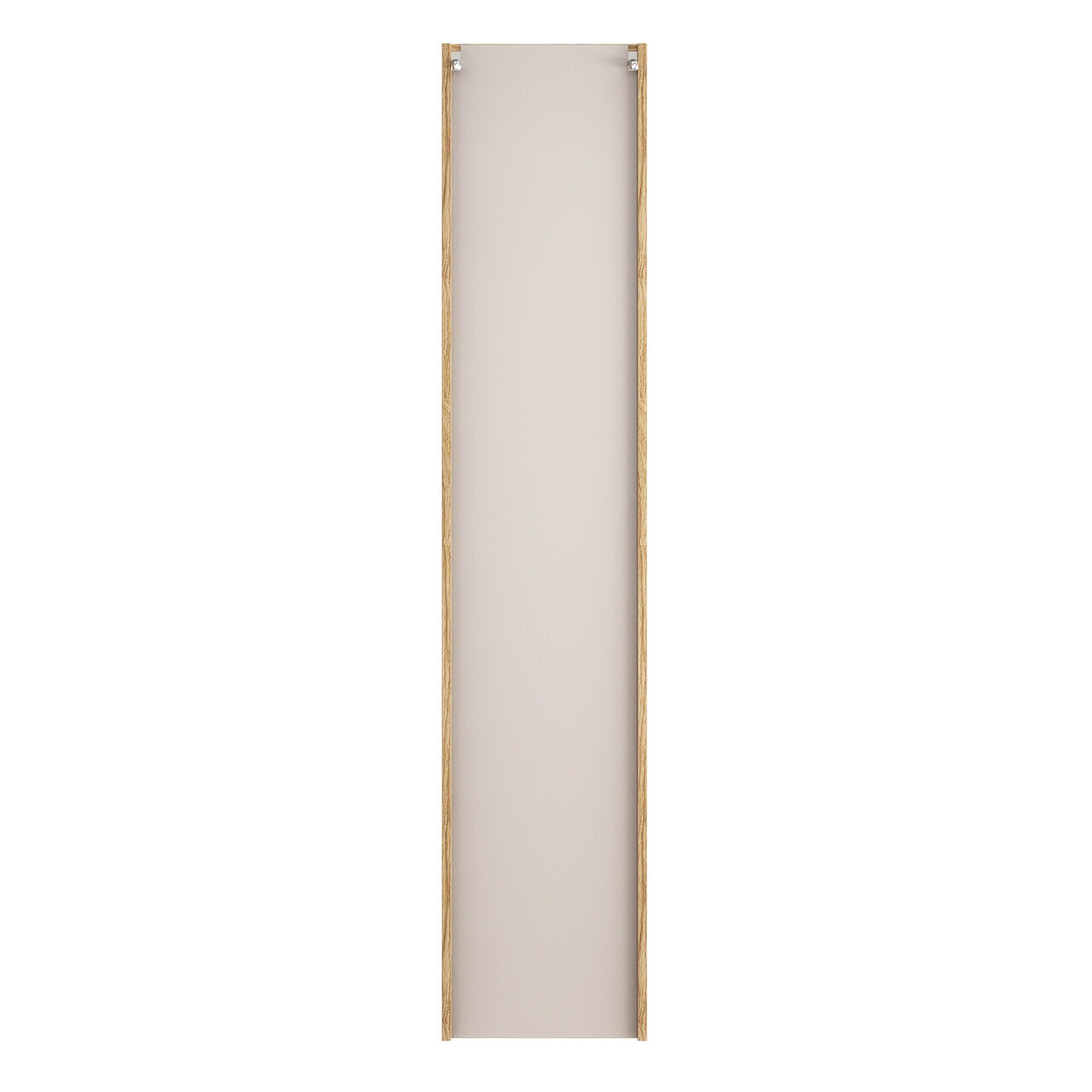 Dulap inalt cu usi, cu fixare pe perete, Ocean Black, Comad, 35x33x170 cm, MDF/PAL laminat, negru mat/stejar — imaginea 6
