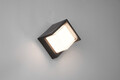 Aplica de perete pentru exterior Puno, RL, 15x10x15 cm, 8W, 1x SMD, plastic, negru mat