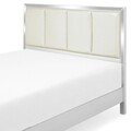 Pat Queen Size, Opera, cu somiera inclusa, 161 x 217 x 130 cm, mdf/piele ecologica