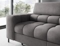 Coltar extensibil dreapta 5 locuri ELTAP, RT-04AU, Ferucce, 276x200x93 cm, lemn/poliester, gri
