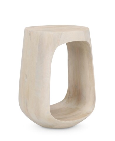 Masuta de cafea Lopez, Bizzotto, D33x45 cm, lemn de mango, natural