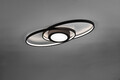 Plafoniera Galaxy, RL, 57x23x4 cm, 28W, 1x SMD, metal, negru