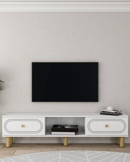 150x40.6x29.6 cm, Alb