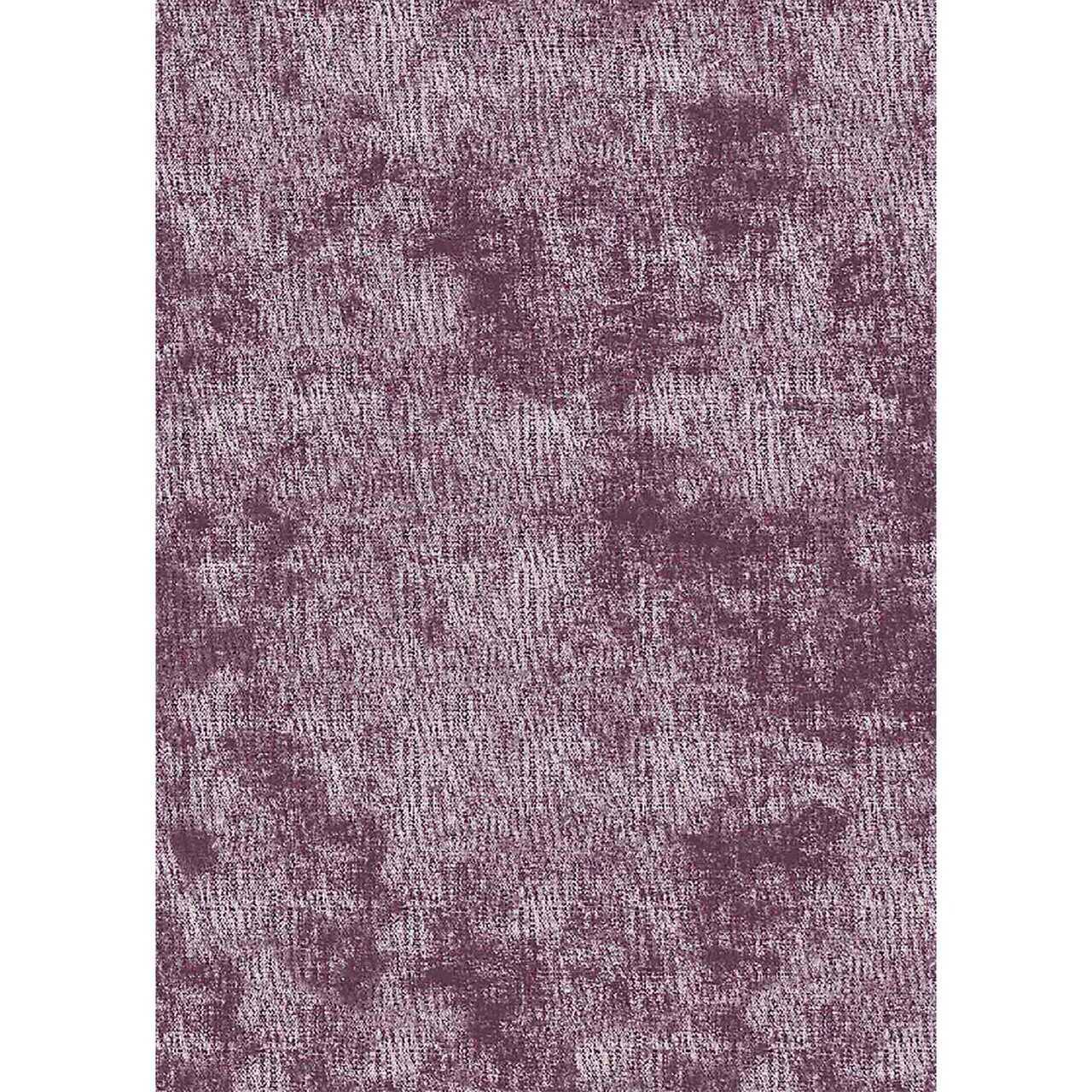Covor, Exfab212, 100x150 cm, Poliester, Alb / Roșu-catifea — imaginea 2