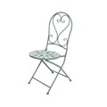 Scaun pentru gradina Volos, Decoris, 46x39x93 cm, fier