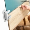 Incuietori de siguranta pentru usi 2 piese, Dlooky InnovaGoods, 8x12x5 cm