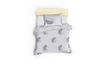 Lenjerie de pat pentru o persoana (FR), 2 piese, Palma, Eponj Home, 65% bumbac/35% poliester