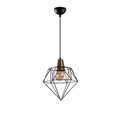 Lustra, Tatum, 584TTM1155, Metal, Negru