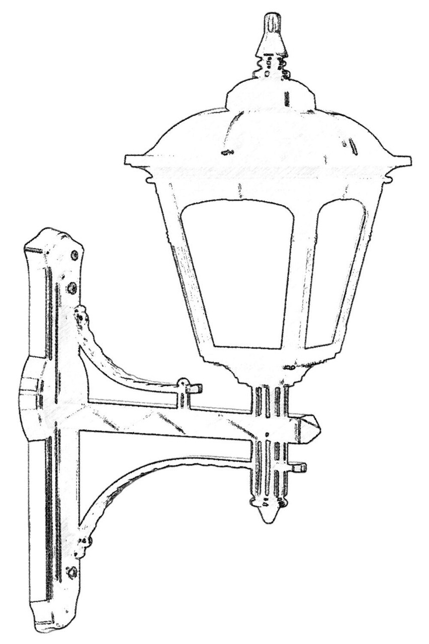 Lampa de exterior, Avonni, 685AVN1227, Plastic ABS, Negru - 1 | YEO