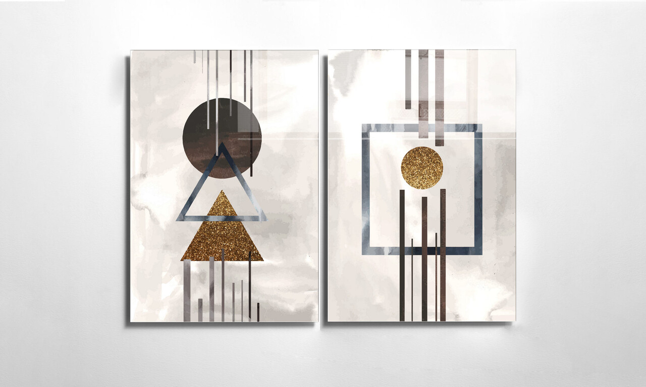 Tablou decorativ (2 Pieces), 1992, 30 x 45 cm (2 bucăți), Multicolor - view 3