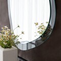 Oglinda decorativa, Neostill, Aqua Soho, 67x85 cm, Sticla temperata, Transparent