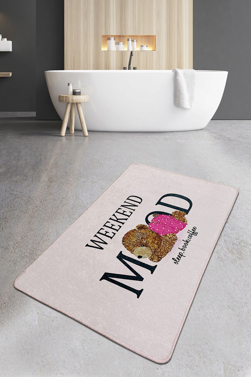 Covoras de baie L'essentiel Maison Weekend Mood Djt (80 x 100) 80x100 cm Poliester Multicolor