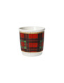 Set 4 cesti de cafea, Christmas, Brandani, 6x6 cm, portelan New Bone China