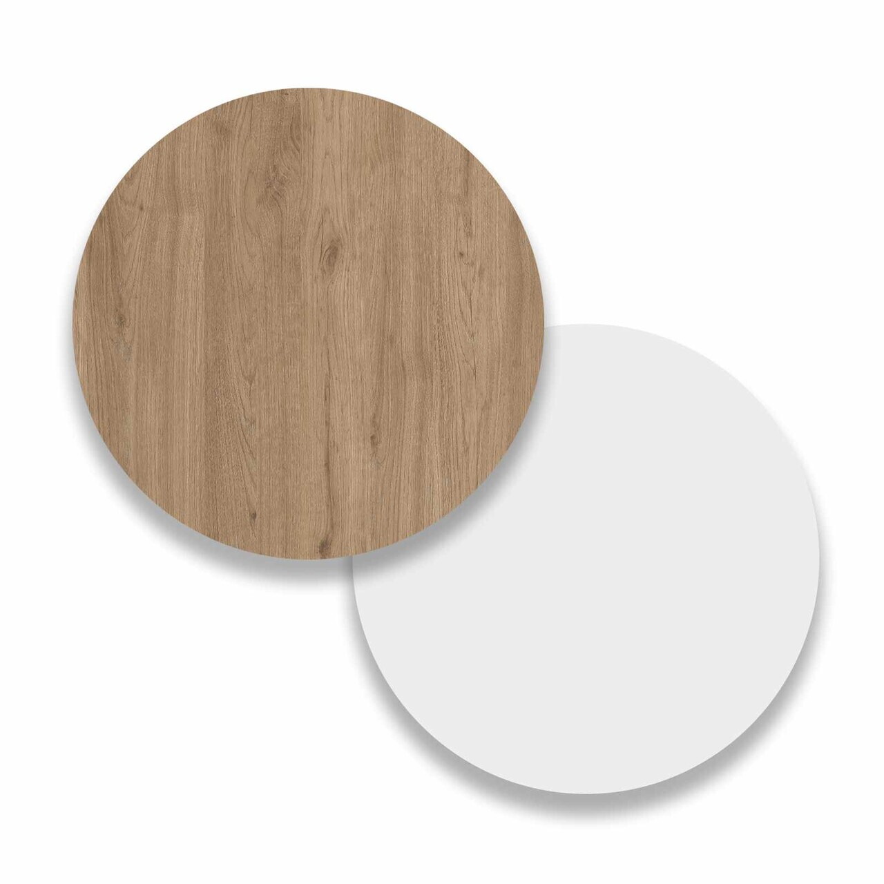 Masuta de cafea, Hanah Home, Boh2-Sw, 90x37.6x60 cm, PAL, Natural/Alb — imaginea 6