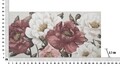 Tablou decorativ Red Flowy -A, Mauro Ferretti, 120x60 cm, canvas pictat manual, multicolor