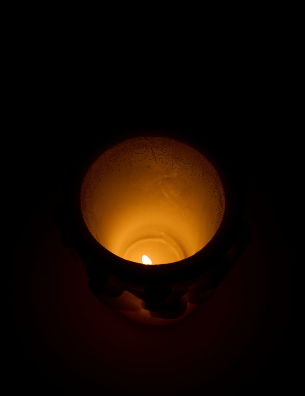 Lumanare, Venus, 12.5x18x12.5 cm, 100% SOYA CANDLE, Alb - view 3