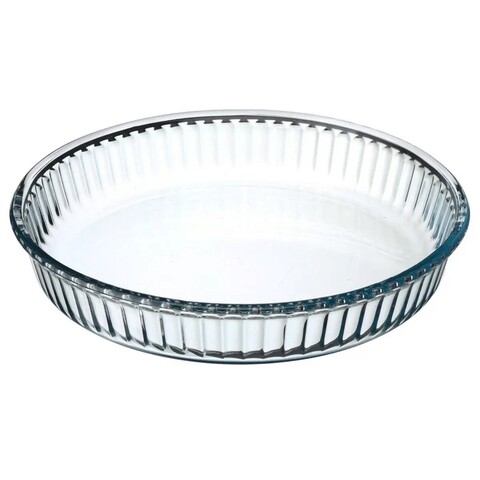 Forma tarta Borcam, 5five, Ø 26 cm, sticla, transparent 5five