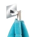 Suport autoadeziv pentru prosoape, Wenko, Turbo-Loc®, 6.5 x 6.5 x 3.5 cm, plastic/inox