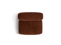 Modul pentru canapea, 1 loc, Martina-212, Micadoni Home, 92x106x75 cm, velur, caramiziu