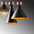Lustra, Tatum, 584TTM1335, Metal, Negru
