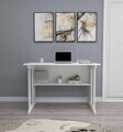 Birou, Hanah Home, Pillar, 100x74.3x55.5 cm, Alb