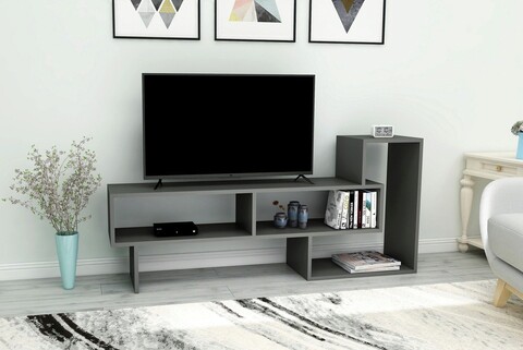 Comoda tv, arnetti, suarez, 139.8x67.2x29.6 cm, pal, antracit