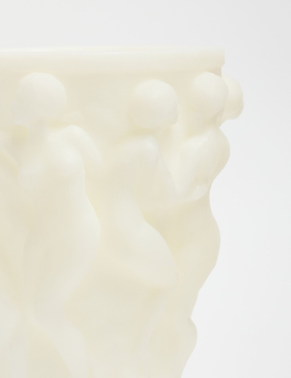 Lumanare, Venus, 12.5x18x12.5 cm, 100% SOYA CANDLE, Alb - view 6