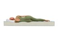 Saltea Argentum Therapy, Memory Arctic Gel, 80x190 cm, H 18 cm, Husa cu ioni de argint, Super Ortopedica, Anatomica