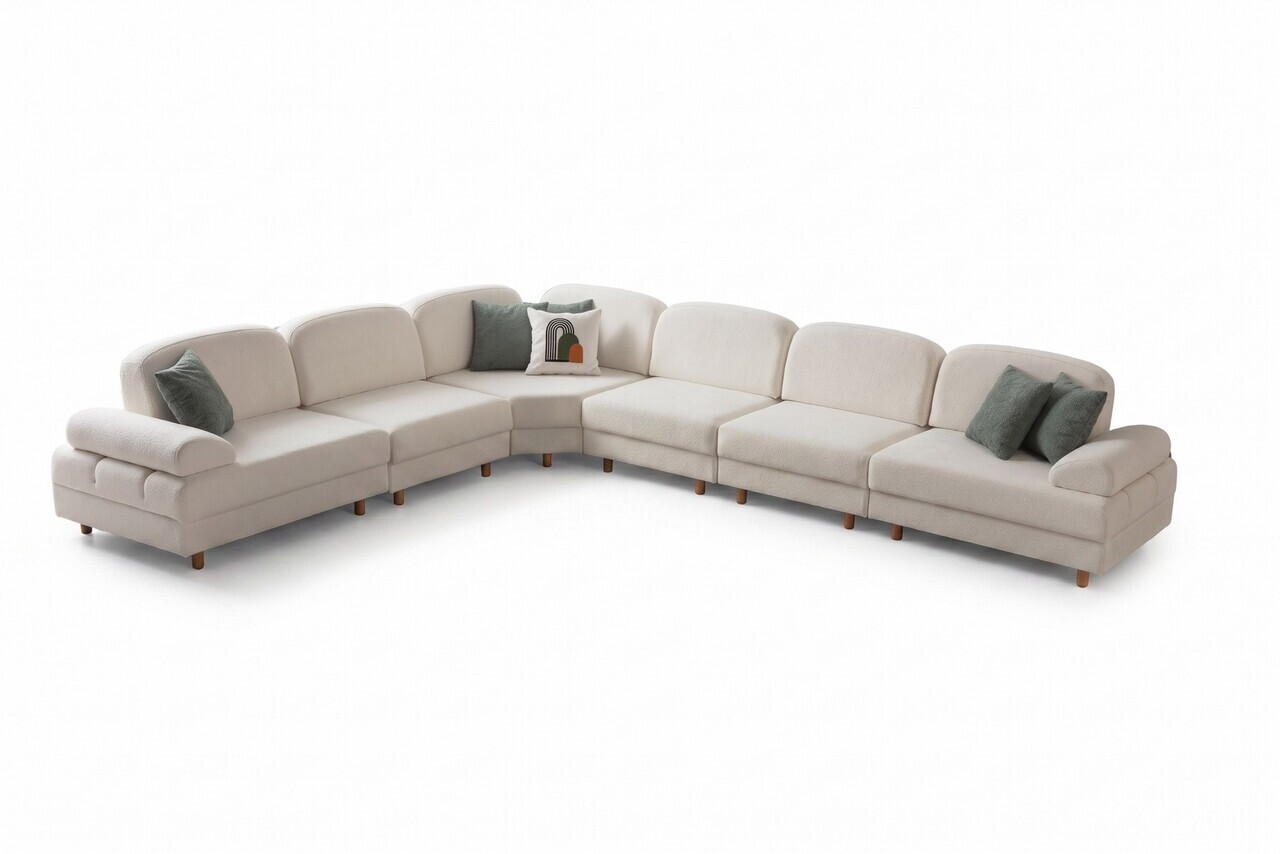Coltar, Atelier del Sofa, 752EST1458, Alb — imaginea 9
