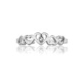 Set lantisor cu inel, Emily Westwood, Silver Jaycee, inox, argintiu