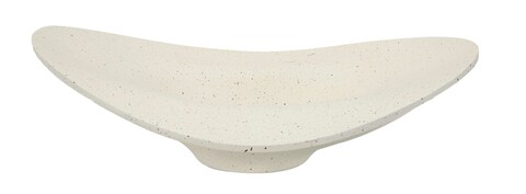 Vas decorativ Elegant, Mauro Ferretti, 41x12x41 cm, polirasina, crem