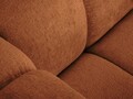 Canapea 3 locuri, Lupine, Micadoni Home, BL, 228x87x70 cm, poliester chenille, aramiu