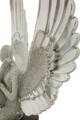 Statueta / figurina decorativa Sparky, Mauro Ferretti, 24x8x34 cm, polirasina, argintiu/negru