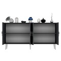 Consola, Olivia, Hook KB150, Antracit / Argintiu