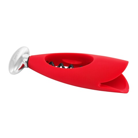 Tirbuson twist, ambition, 16 cm, plastic, rosu