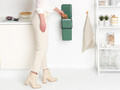 Cos de gunoi, Brabantia, Sort&Go, 12 L, 24.9x20x35.1 cm, polipropilena, verde brad