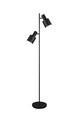 Lampadar Agudo, TRIO, 30x23x159.5 cm, 10W, 2x E27, metal, negru mat